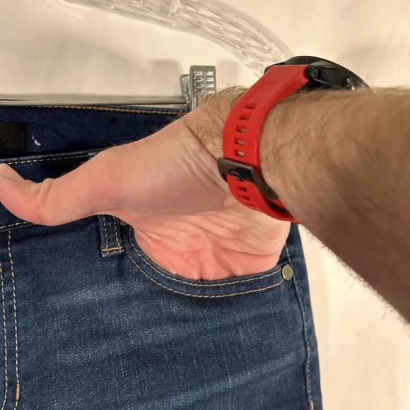 Liverpool Jeans Women's 30 Dark Blue Denim Mide Rise Inseam 30.5" Inseam - Picture 4 of 8